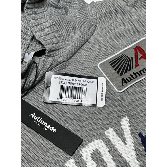 NBA Indy All-Star 2024 Sweater Hoodie Racing Authmade 3XL XXXL Indiana NWT New - Picture 9 of 13